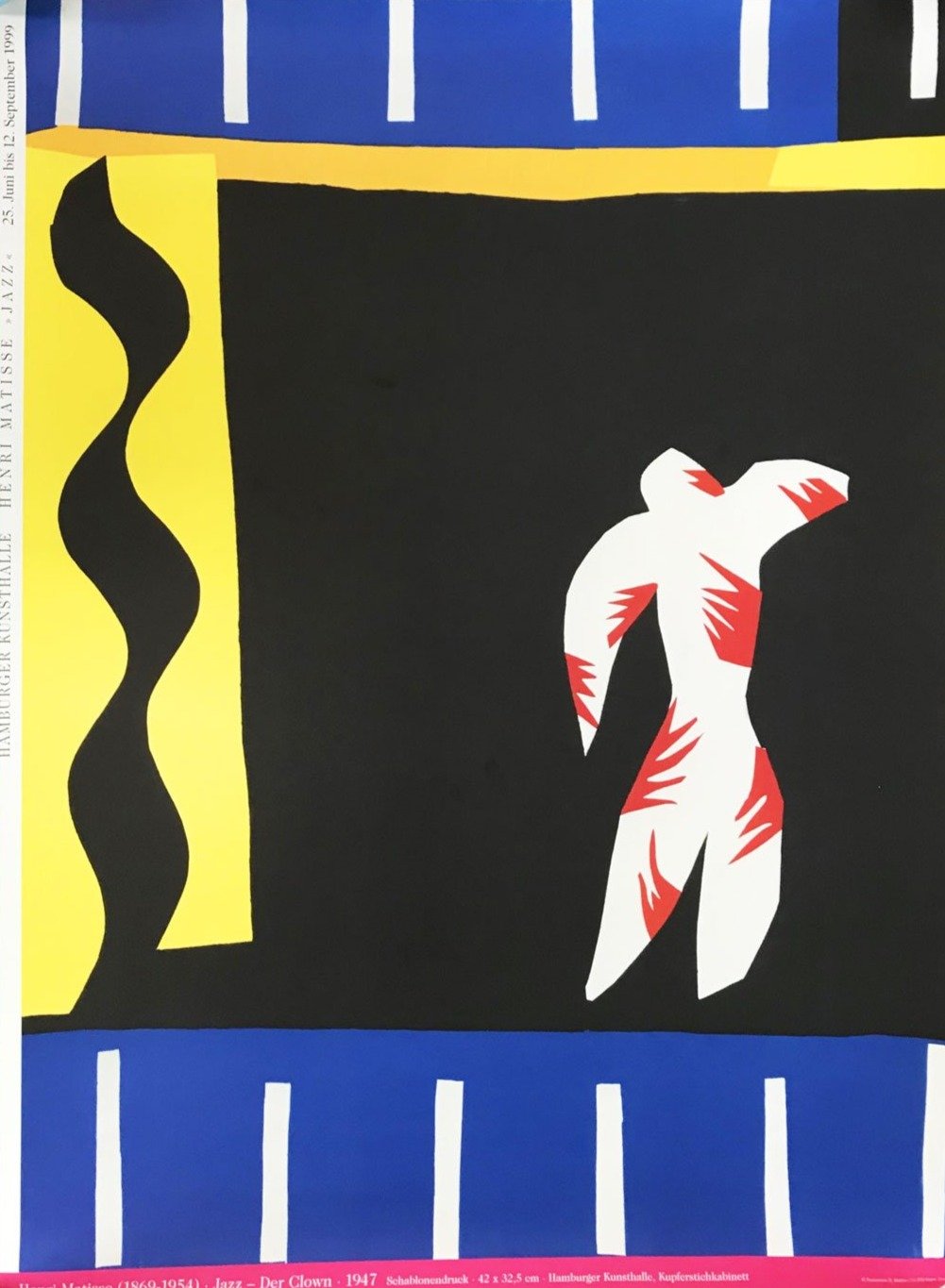 Henri Matisse - Jazz Original Music Poster | Printed Originals