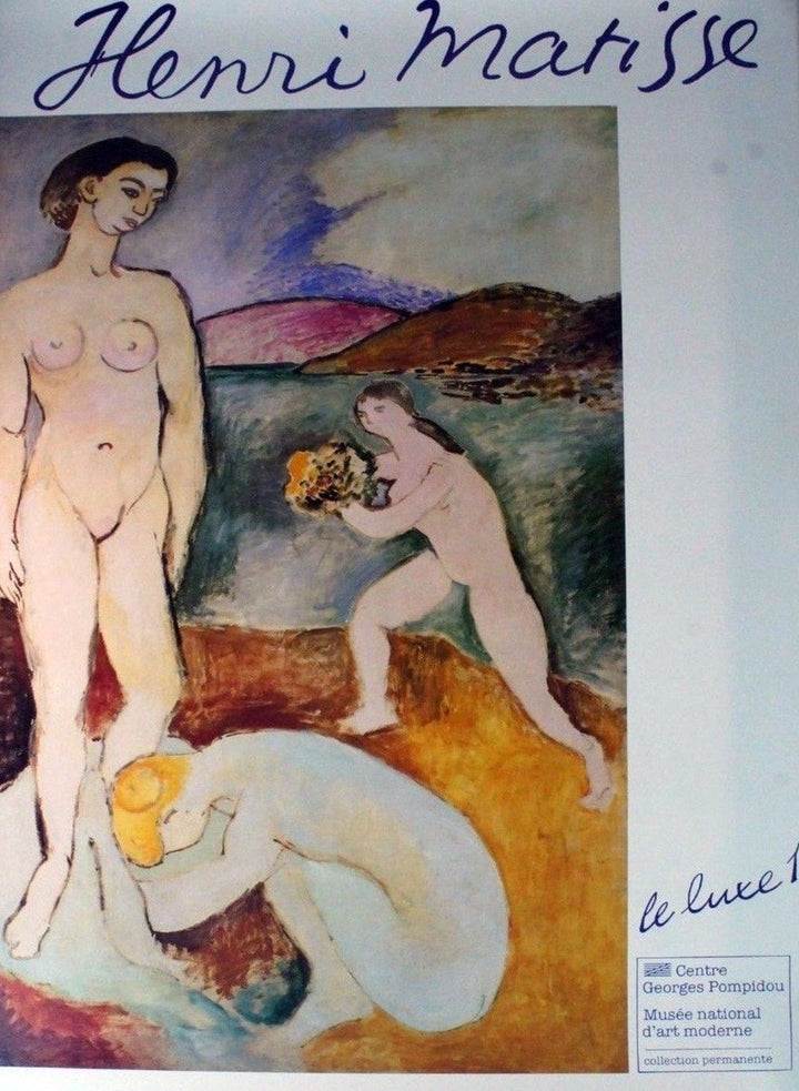 Henri Matisse - Le Luxe I, original poster: 1984