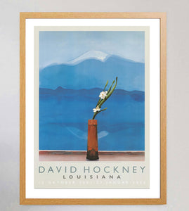 David Hockney - Mount Fuji and Flowers - Louisiana Gallery