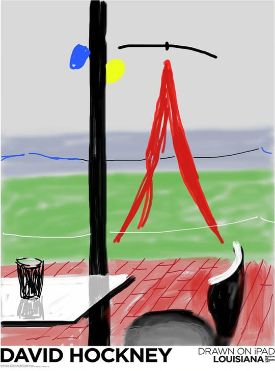 David Hockney - Draw On iPad - Louisiana Gallery