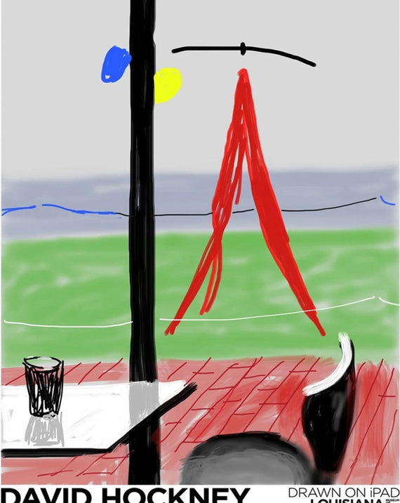 David Hockney - Draw On iPad - Louisiana Gallery