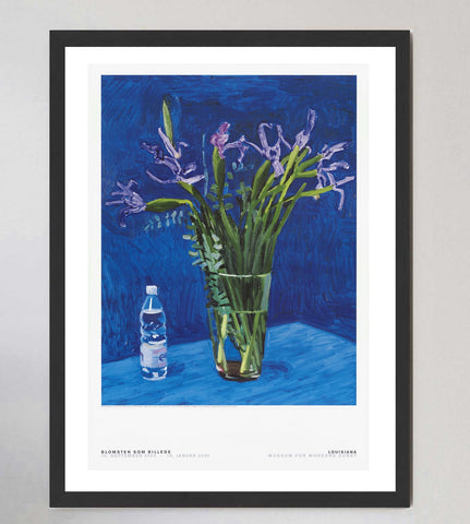 David Hockney - Iris With Evian Bottle - Louisiana Gallery