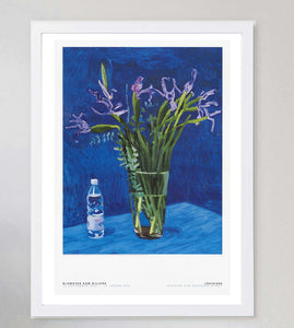 David Hockney - Iris With Evian Bottle - Louisiana Gallery