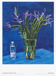 David Hockney - Iris With Evian Bottle - Louisiana Gallery