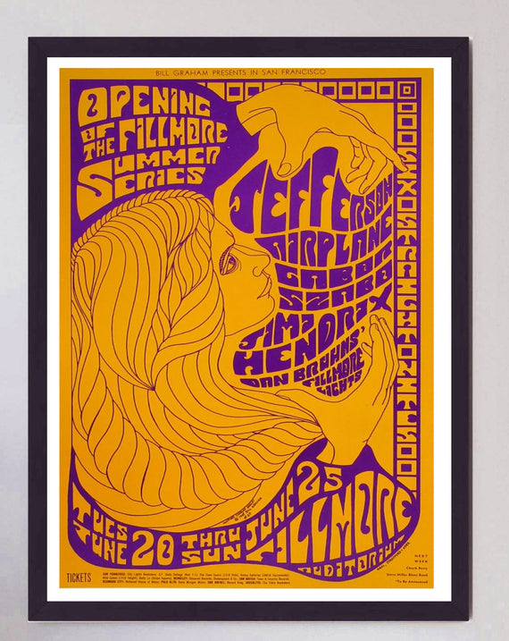 Jefferson Airplane & Jimi Hendrix - Fillmore Auditorium