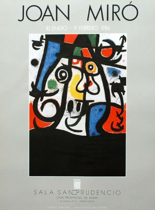 Joan Miro - Sala San Prudencio - Printed Originals