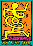 Load image into Gallery viewer, Keith Haring Montreux Jazz Festival Green
