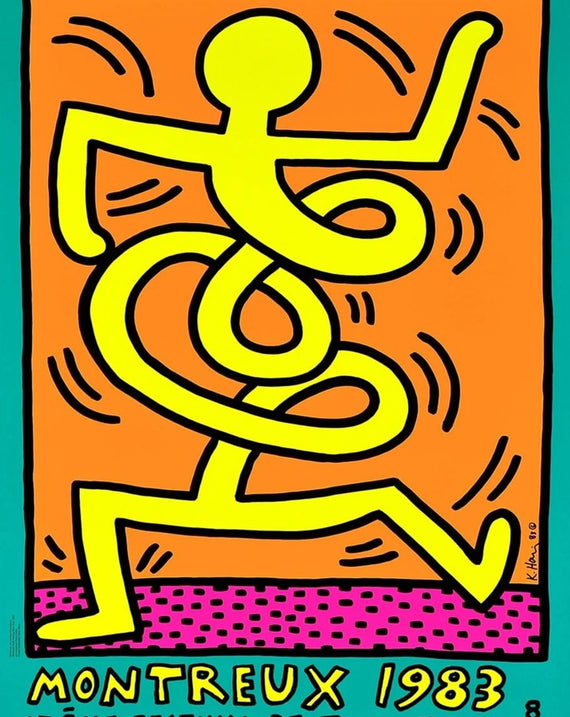 Keith Haring Montreux Jazz Festival Set of Three