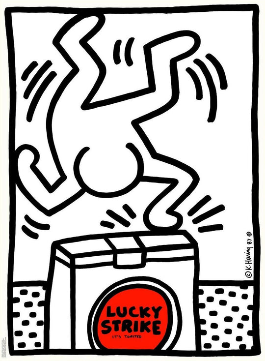 Keith Haring Lucky Strike White