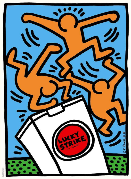 Keith Haring Lucky Strike Set of Three