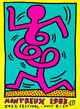 Load image into Gallery viewer, Keith Haring Montreux Jazz Festival Yellow