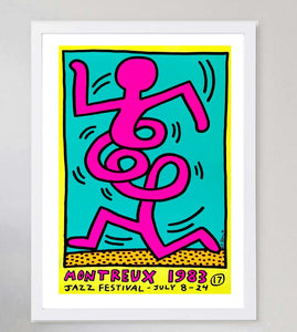 Keith Haring Montreux Jazz Festival Yellow