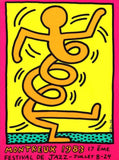 Load image into Gallery viewer, Keith Haring Montreux Jazz Festival Pink