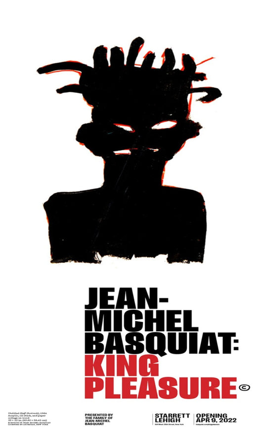 Jean-Michel Basquiat - Self Portrait - King Pleasure