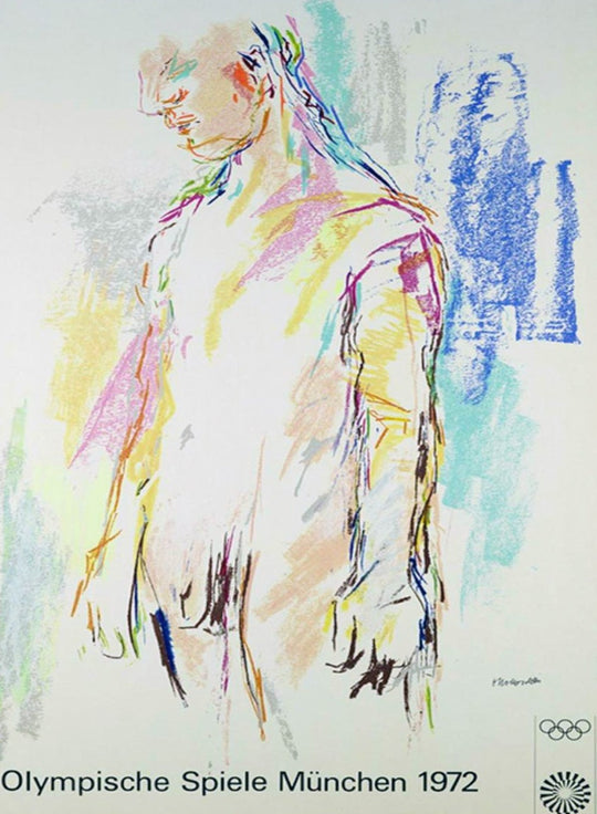 1972 Munich Olympic Games - Oskar Kokoschka
