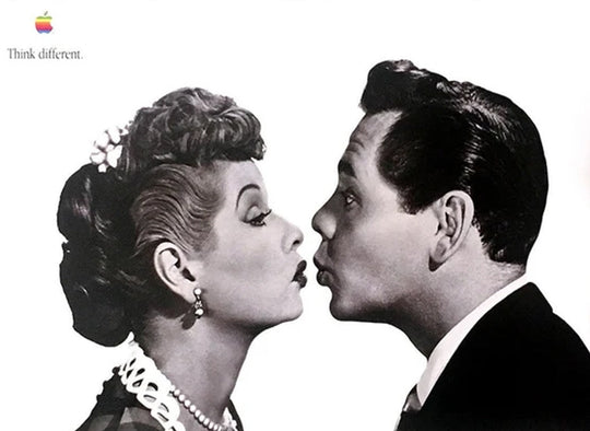 Apple Think Different - Lucille Ball & Desi Arnaz