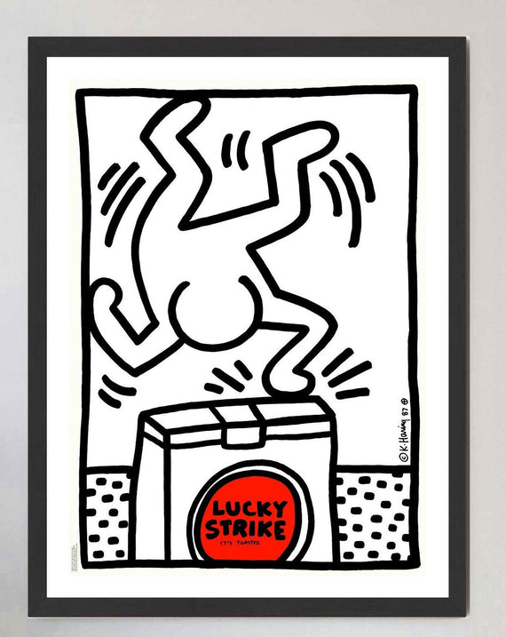 Keith Haring Lucky Strike White