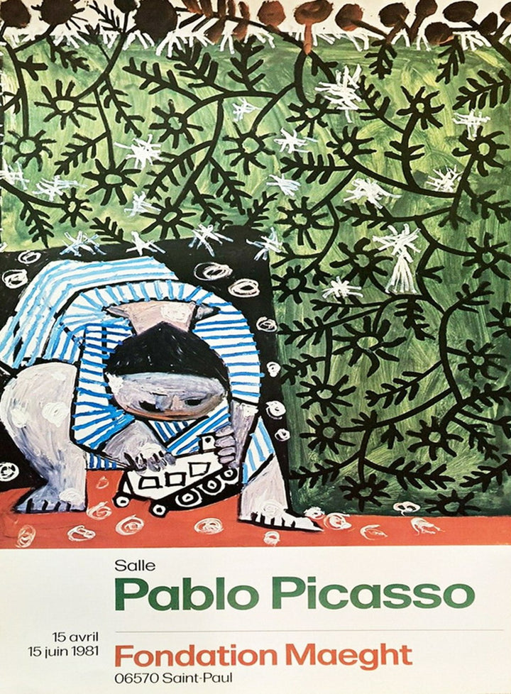 Pablo Picasso - Galerie Maeght, original poster: 1981