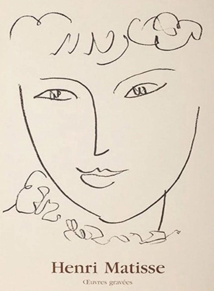 Henri Matisse - La Pompadour, original poster: 1999
