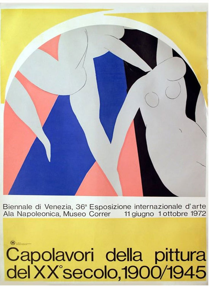 Henri Matisse - Venezia Biennale, original poster: 1972