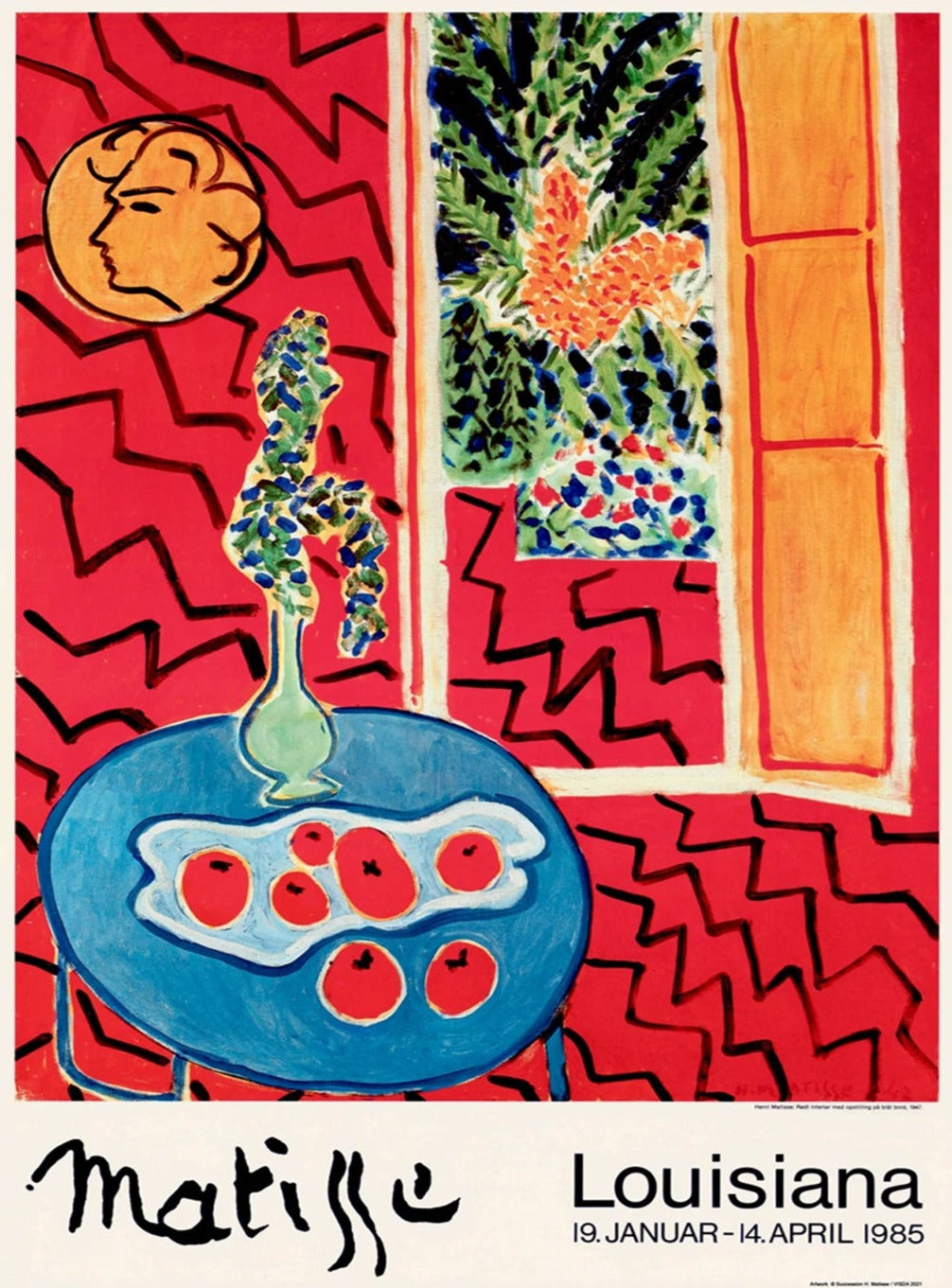 Henri Matisse - Red Interior, Still Life on a Blue Table - Louisiana