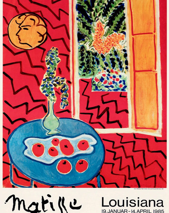 Henri Matisse - Red Interior, Still Life on a Blue Table - Louisiana