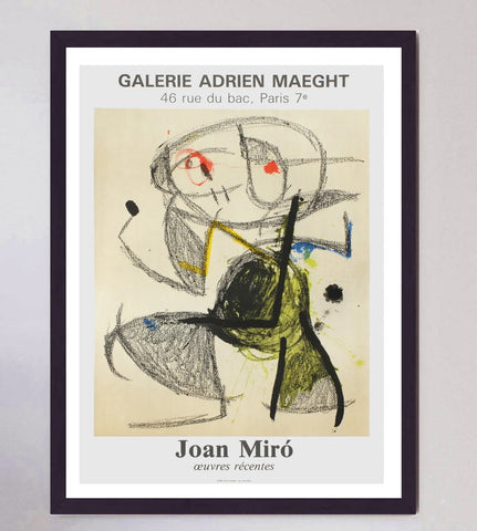 Joan Miro - Recent Works - Galerie Adrien Maeght