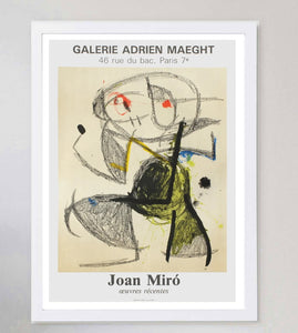 Joan Miro - Recent Works - Galerie Adrien Maeght