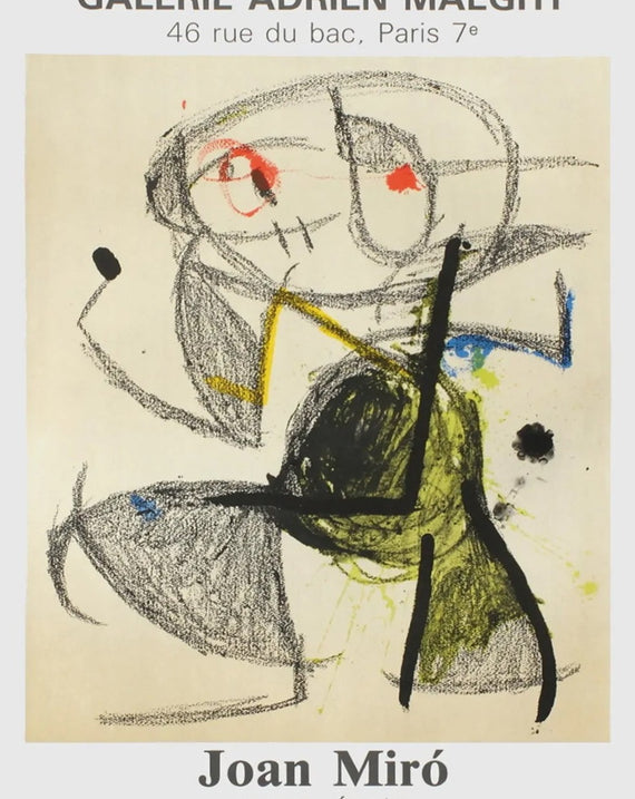 Joan Miro - Recent Works - Galerie Adrien Maeght