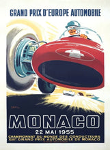 Load image into Gallery viewer, 1955 Monaco Grand Prix