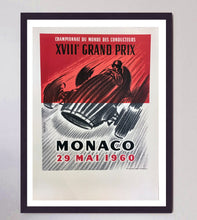 Load image into Gallery viewer, 1960 Monaco Grand Prix