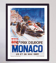 Load image into Gallery viewer, 1963 Monaco Grand Prix
