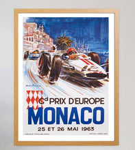 Load image into Gallery viewer, 1963 Monaco Grand Prix