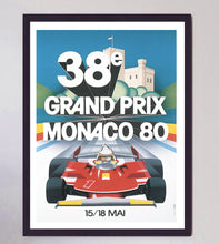Load image into Gallery viewer, 1980 Monaco Grand Prix