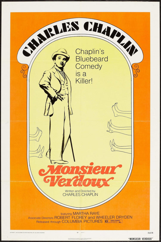 Monsieur Verdoux - Printed Originals