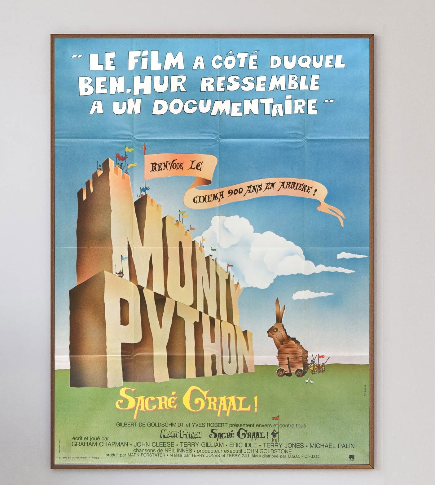 Monty Python And The Holy Grail French Original Poster