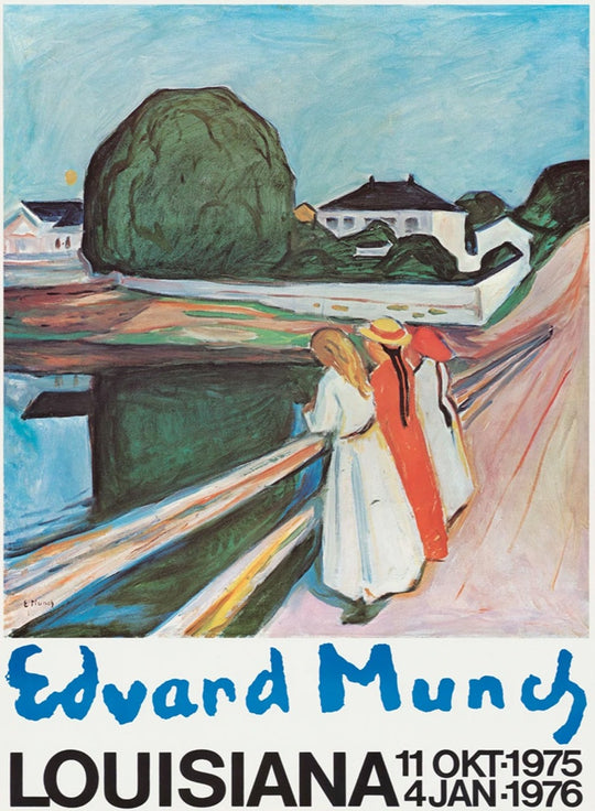Edvard Munch - Girls On The Bridge - Louisiana Gallery