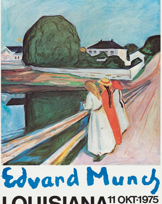 Edvard Munch - Girls On The Bridge - Louisiana Gallery