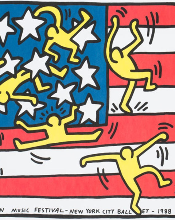 Keith Haring - American Music Festival - New York City Ballet