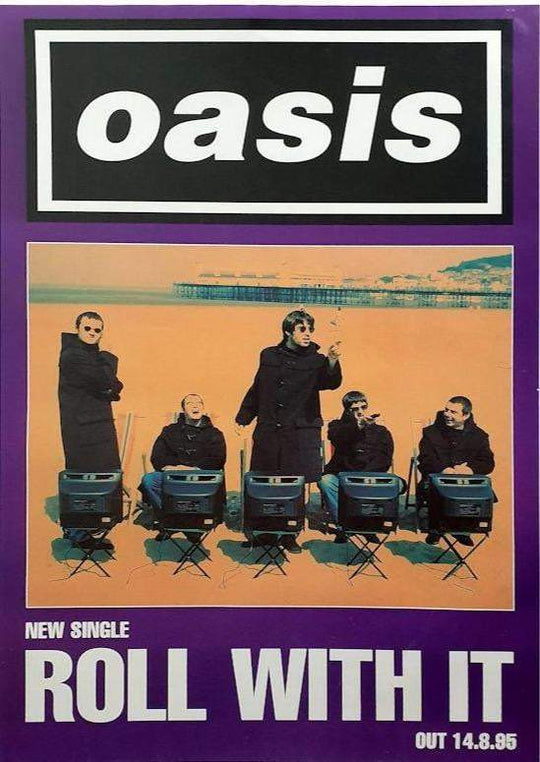 Oasis - Roll With It - Printed Originals