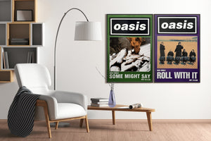 Oasis - Roll With It - Printed Originals