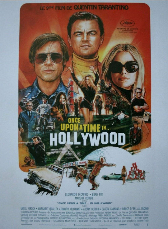 Once Upon A Time In Hollywood (French) - Printed Originals