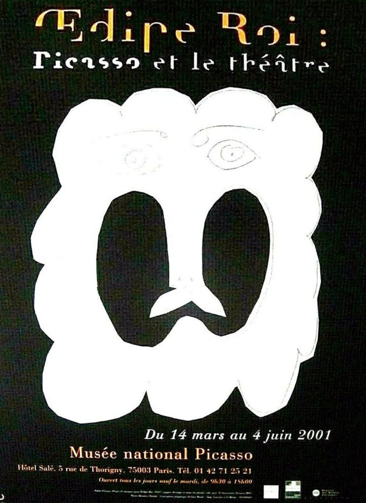 Pablo Picasso - Picasso et le Theatre, original poster: 2001