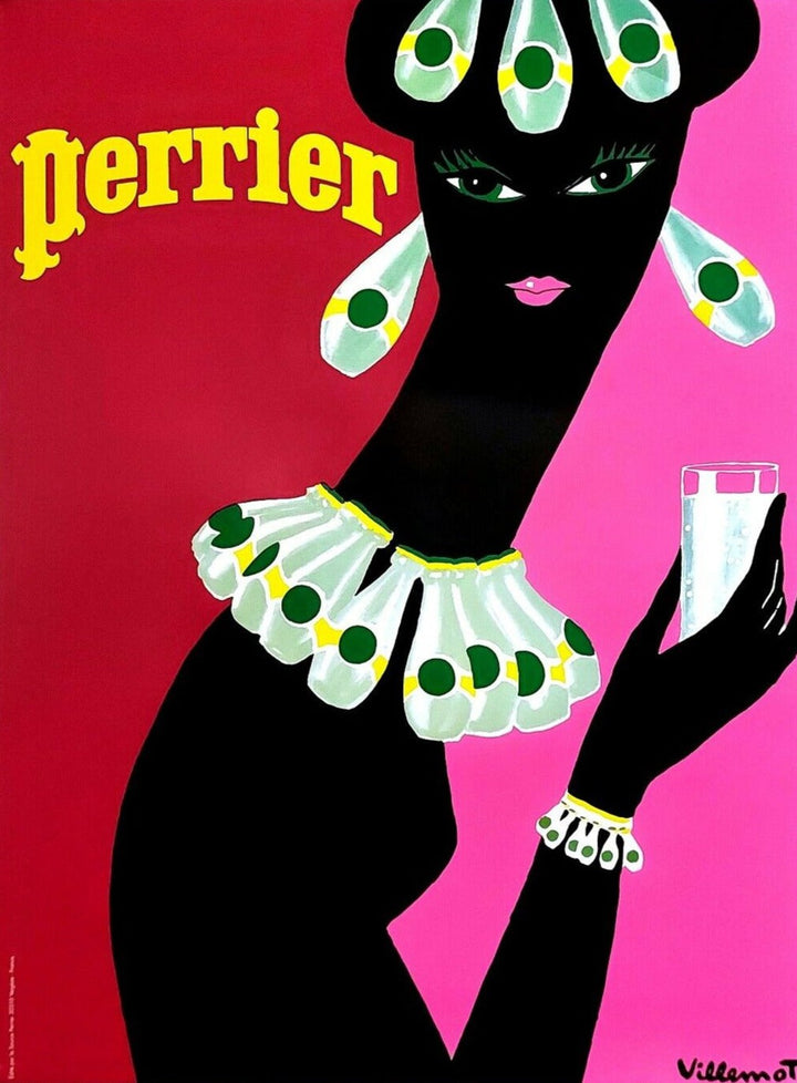 Perrier - Villemot, original poster: 1995