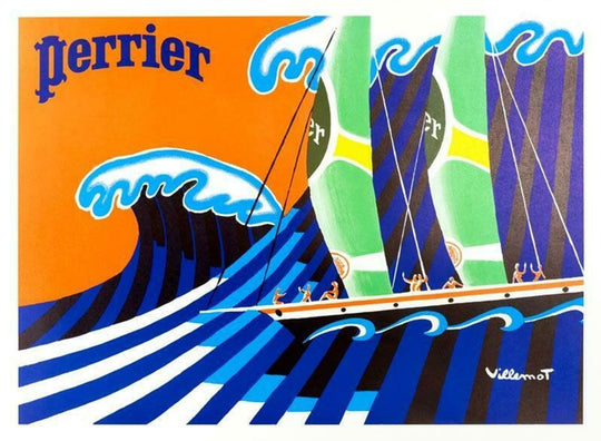 Perrier - Hokusai