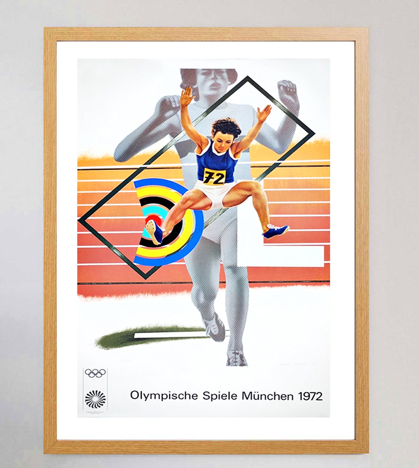 Logo olympique des Jeux de Munich 1972, conception de l’affiche et Logo olympique des Jeux de Munich 1972, conception de l’affiche et