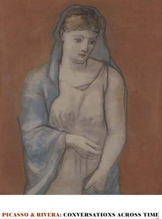 Pablo Picasso - Woman In Blue Veil LACMA