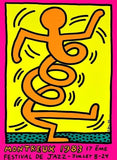 Load image into Gallery viewer, Keith Haring Montreux Jazz Festival Pink
