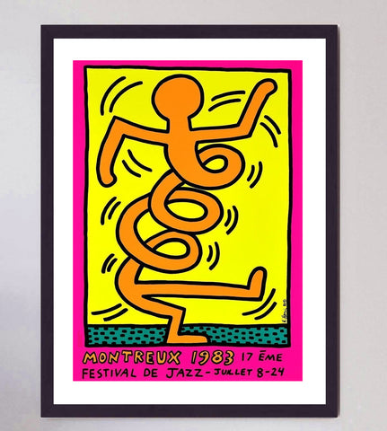 Keith Haring Montreux Jazz Festival Pink