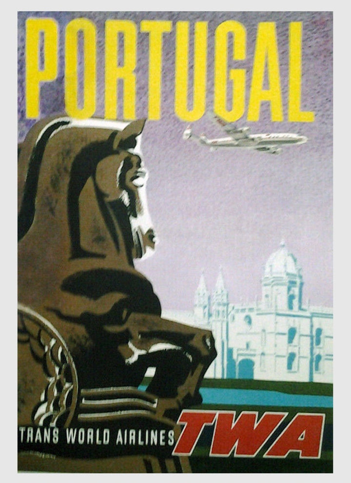 TWA - Portugal, original poster: 1960